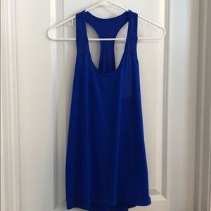 Bright Blue Xersion brand workout top